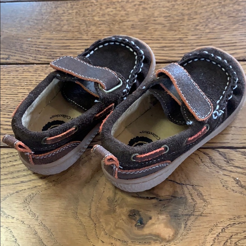 Livie & Luca North Loafer boys size 7 brown suede - Picture 2 of 4